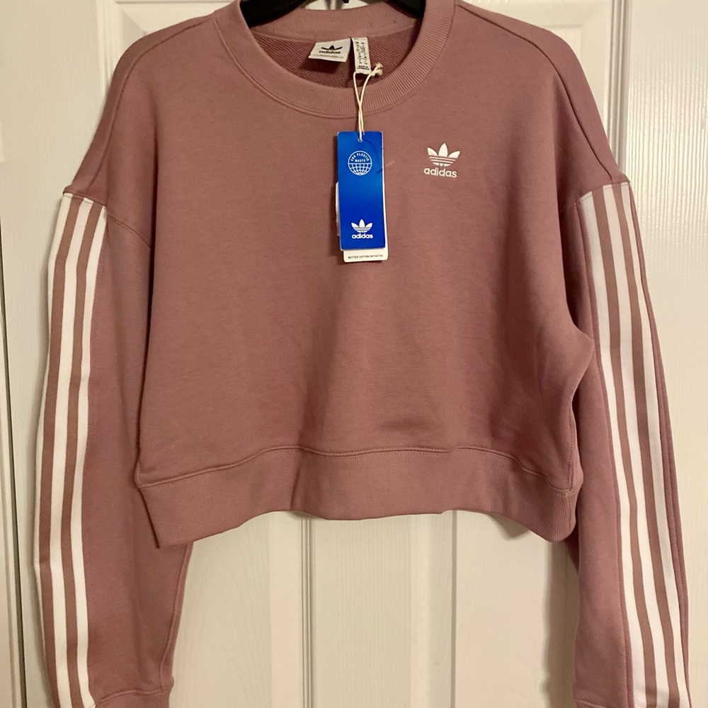 Women’s Adidas cropped sweatshirt